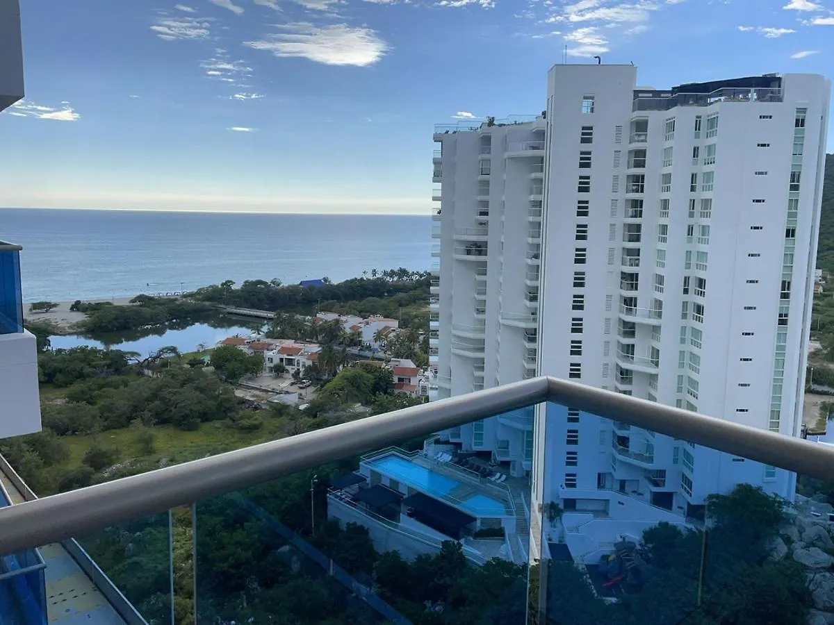 Fares Rents 1402 Samaria Club De Playa Διαμέρισμα Σάντα Μάρτα