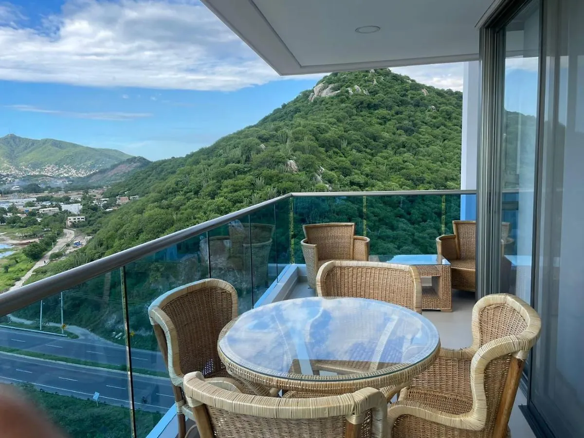 Fares Rents 1402 Samaria Club De Playa Apartment Santa Marta  Colombia